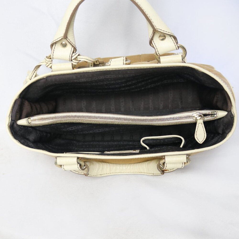 Celine leather trim canvas Boogie bag - Picture 8 of 14